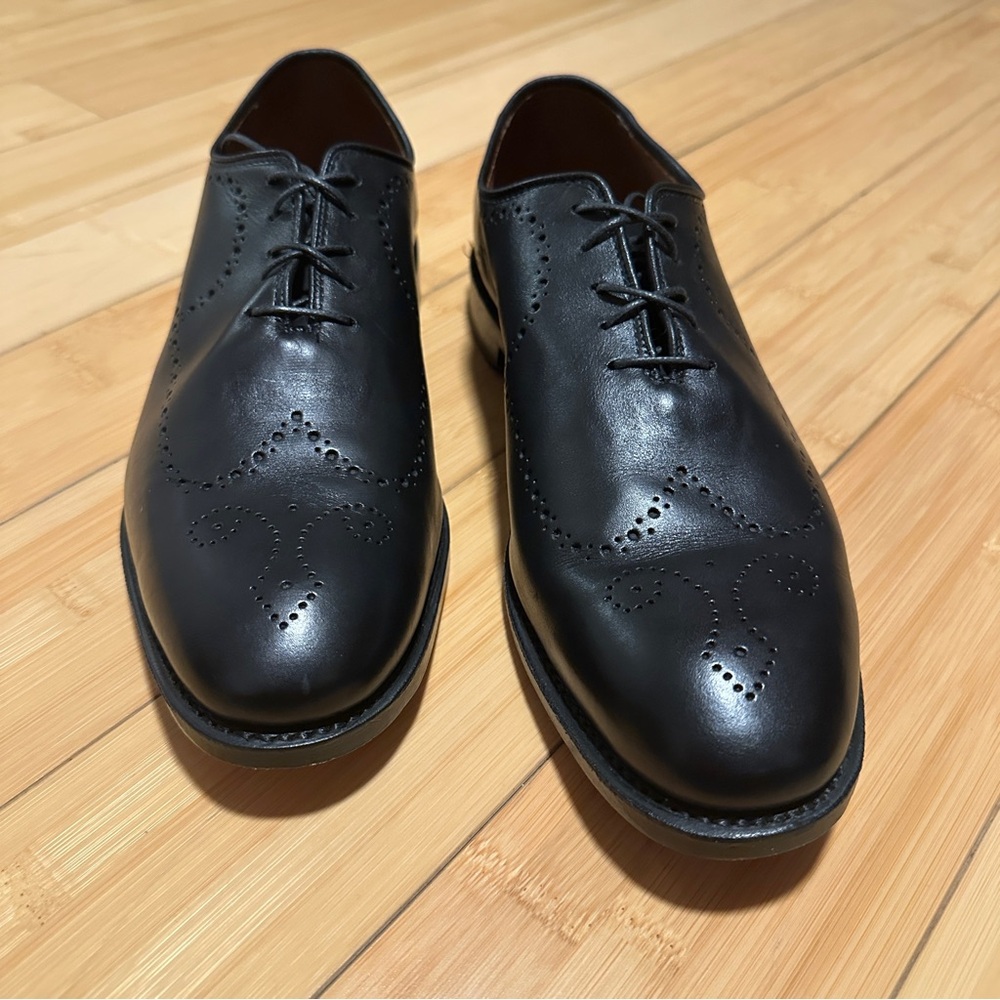 Allen Edmonds Fairfax Oxford Shoes – Black Leather – Men’s 10.5D – Made in USA